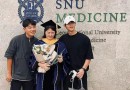 宋仲基庆祝妹妹博士毕业：我们家也有医生了