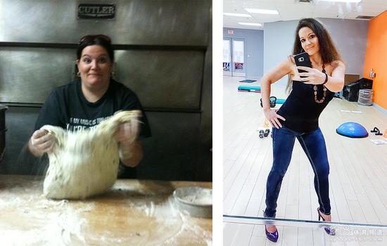 坚持6年减肥! 跑步+饮食让她瘦了109斤