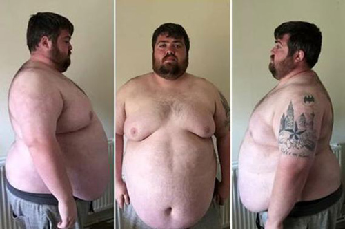 406斤男子因过胖无法玩过山车 怒减一半体重