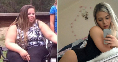 澳大利亚单身妈妈靠喝水走路减肥120斤