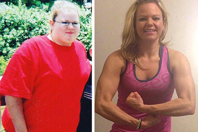 励志！她举瓶子6个月瘦掉30斤！